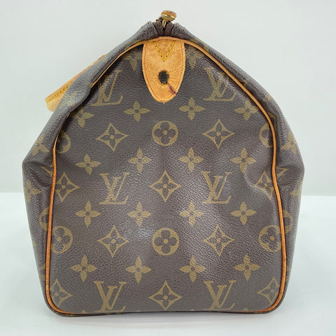 LOUIS VUITTON Speedy 30 Handbag Brown WS30780