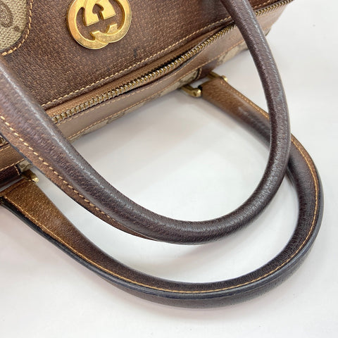 GUCCI Boston bag Brown WS30782
