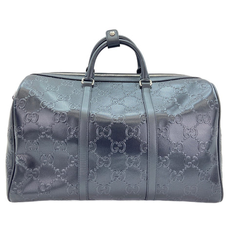 GUCCI GG Emblem Boston bag black WS30830