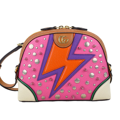 GUCCI Eclair d'Amour Studs Shoulder Bag multicolor WS30831