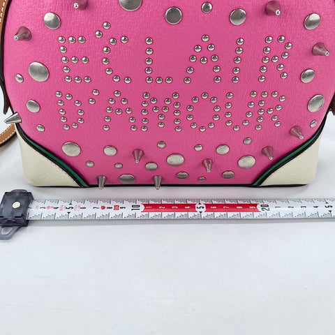 GUCCI Eclair d'Amour Studs Shoulder Bag multicolor WS30831