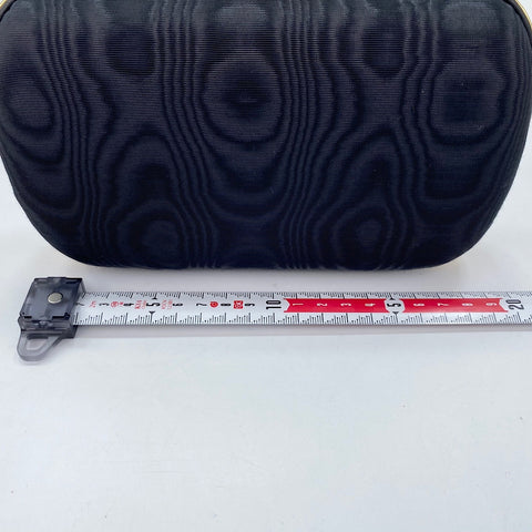 GUCCI 2-Way Apple Motif Stone Shoulder Bag black WS30832