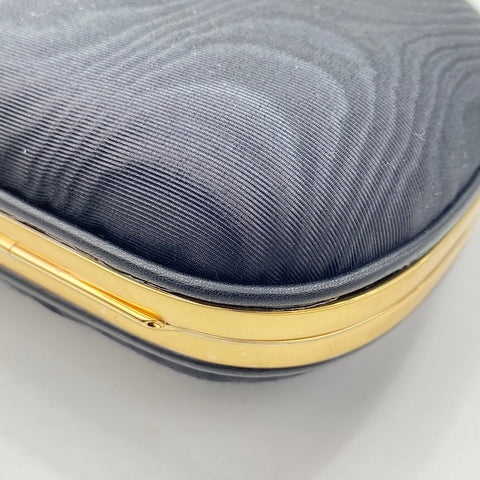GUCCI 2-Way Apple Motif Stone Shoulder Bag black WS30832