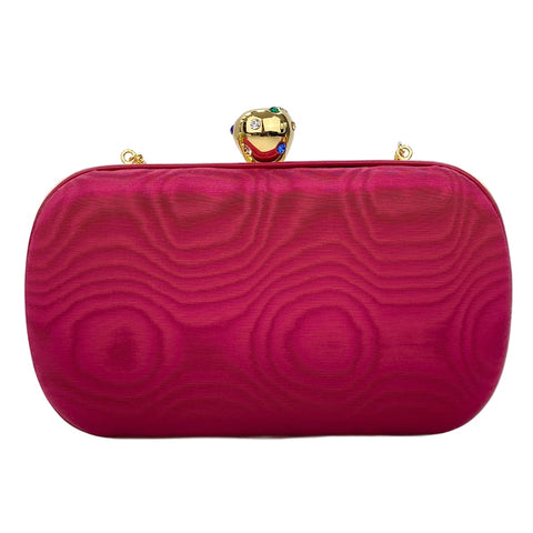GUCCI 2-Way Apple Motif Stone Shoulder Bag pink WS30833