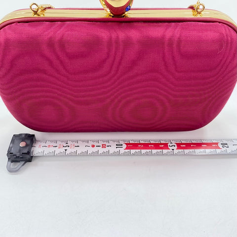 GUCCI 2-Way Apple Motif Stone Shoulder Bag pink WS30833