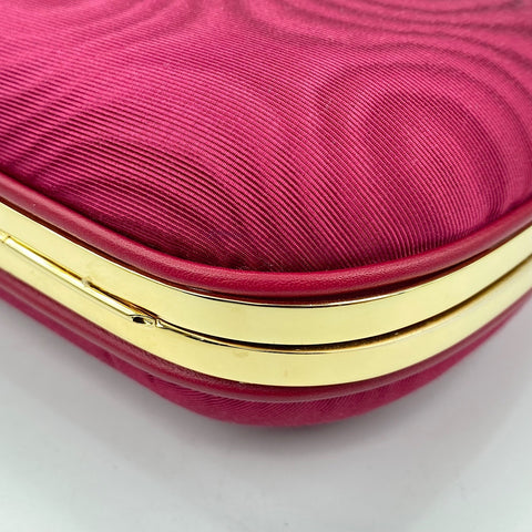 GUCCI 2-Way Apple Motif Stone Shoulder Bag pink WS30833