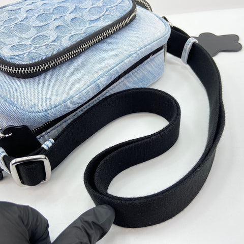 COACH Fletcher Crossbody Bag - Loved Signature body bag blue WS30836