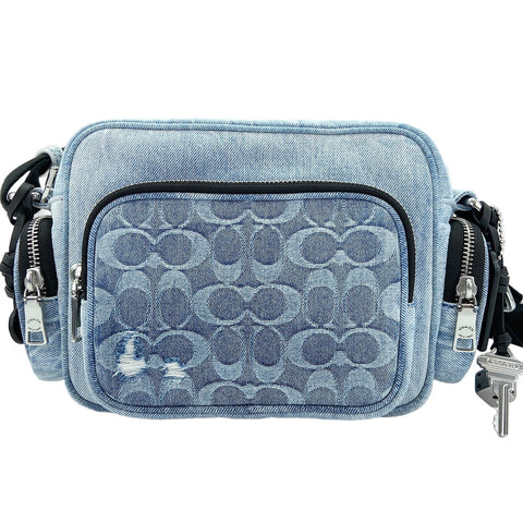COACH Fletcher Crossbody Bag - Loved Signature body bag blue WS30836