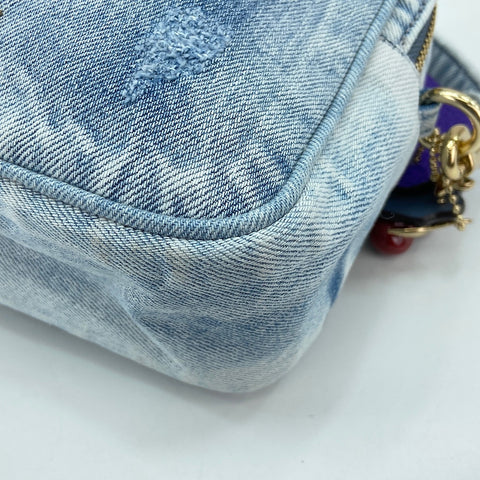 COACH Mini Carry-on 2WAY Shoulder Bag blue WS30837