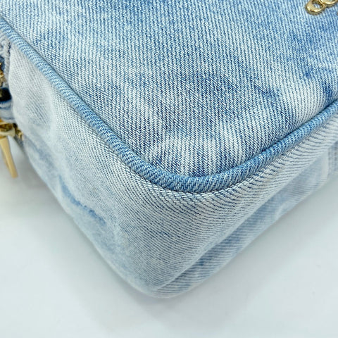 COACH Mini Carry-on 2WAY Shoulder Bag blue WS30837