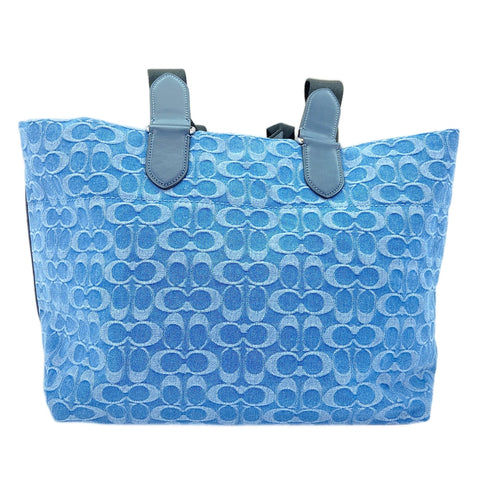 COACH Tour 2WAY Tote Bag blue WS30839