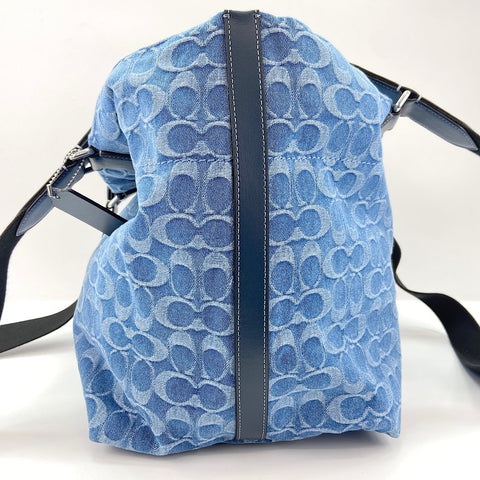 COACH Tour 2WAY Tote Bag blue WS30839