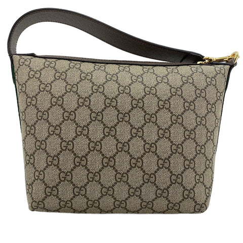 GUCCI Sherry Line Handbag Brown WS30845