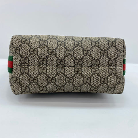 GUCCI Sherry Line Handbag Brown WS30845