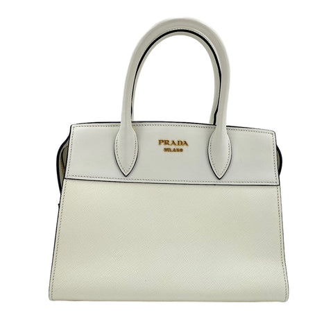 PRADA 2WAY Shoulder Bag white WS30846