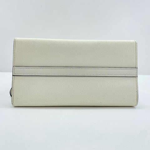 PRADA 2WAY Shoulder Bag white WS30846