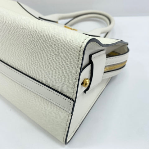 PRADA 2WAY Shoulder Bag white WS30846