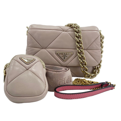 PRADA Shoulder Bag pink WS30848