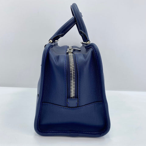 LOEWE Amazona 28 2WAY Handbag Navy WS30849