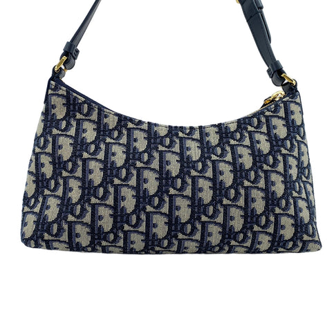 Christian Dior 30 Montaigne Shoulder Bag Navy WS30850