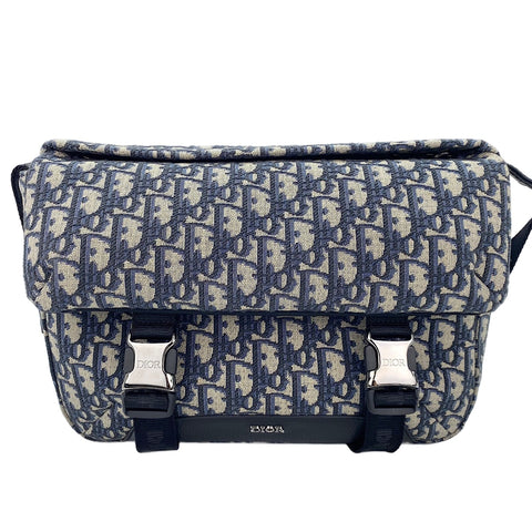 Christian Dior Hit the Road Shoulder Bag Navy WS30854
