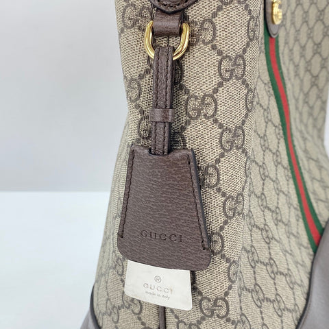GUCCI Ophidia Shoulder Bag Brown WS30856