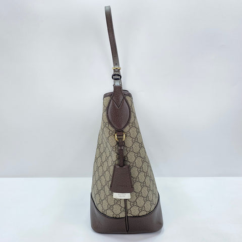 GUCCI Ophidia Shoulder Bag Brown WS30856