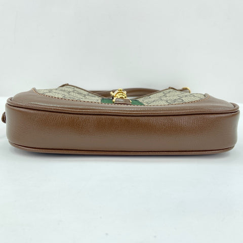 GUCCI Jackie Chan 1961 Shoulder Bag Brown WS30857