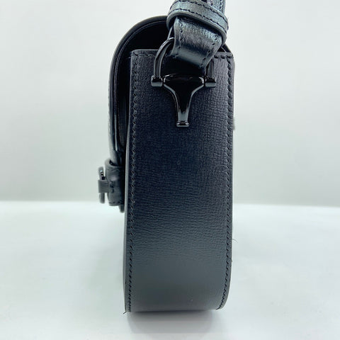 GUCCI Horsebit 1955 2WAY Shoulder Bag black WS30858