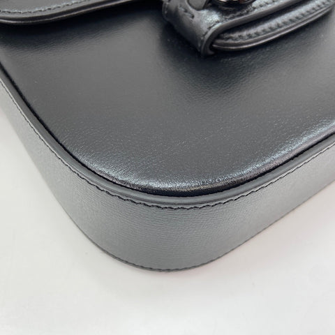 GUCCI Horsebit 1955 2WAY Shoulder Bag black WS30858