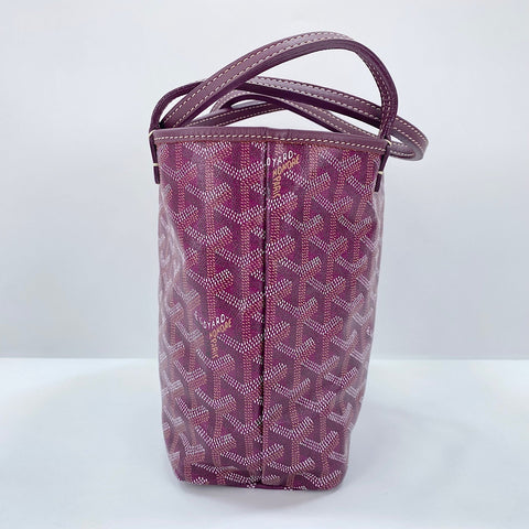 GOYARD Saint Louis Junior Sac à main violet WS30862