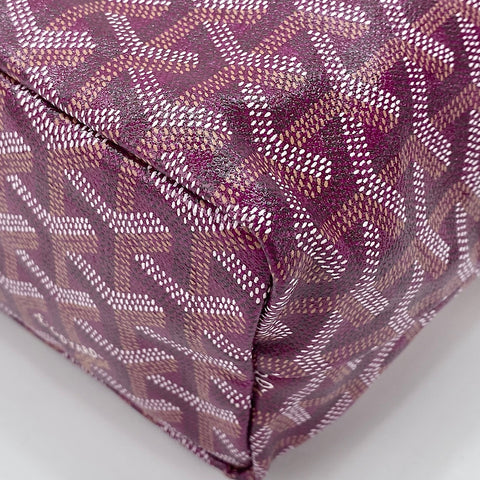 GOYARD Saint Louis Junior Sac à main violet WS30862