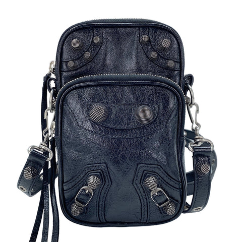 BALENCIAGA Luca Gol Shoulder Bag black WS30863