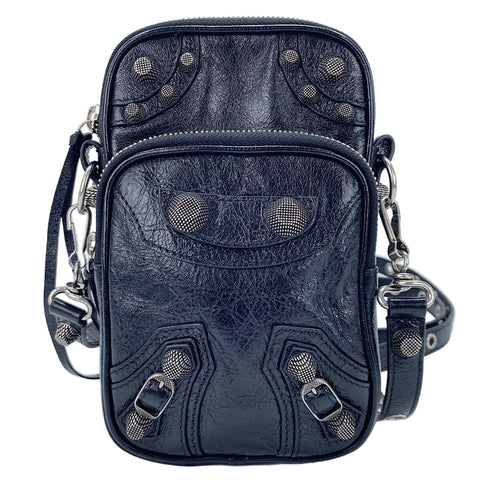 BALENCIAGA Luca Gol Shoulder Bag black WS30863