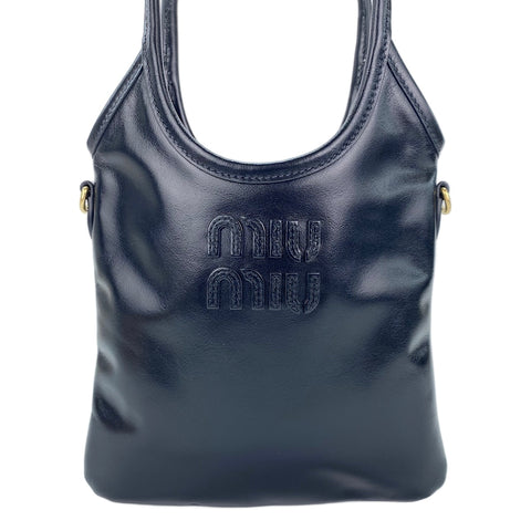 Miu Miu Ivy Mini 2WAY Handbag black WS30864
