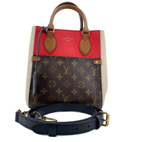LOUIS VUITTON Fold Tote Tote Bag black WS30867