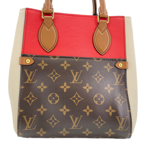 LOUIS VUITTON Fold Tote Tote Bag black WS30867