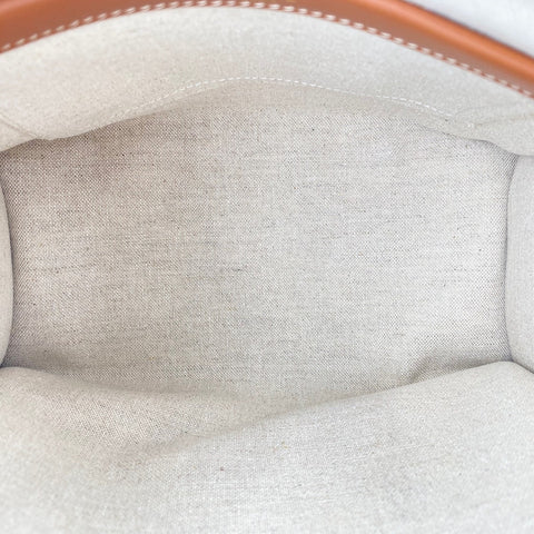 CELINE Hippo Small 2WAY Handbag Brown WS30868