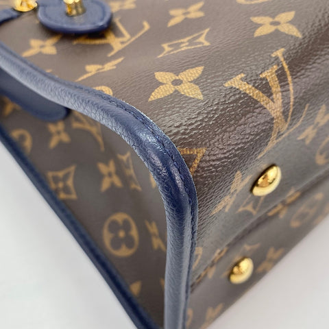 LOUIS VUITTON Popincourt PM Handbag Brown WS30870