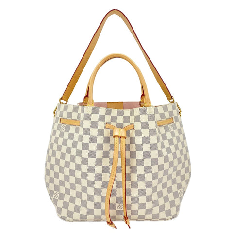 LOUIS VUITTON Girolatta Tote Bag white WS30871