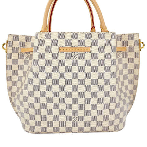 LOUIS VUITTON Girolatta Tote Bag white WS30871
