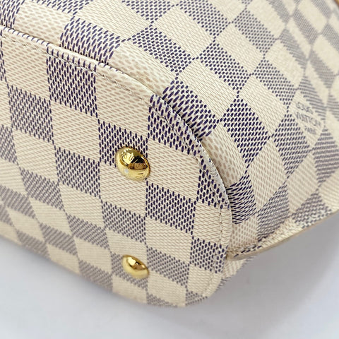 LOUIS VUITTON Girolatta Tote Bag white WS30871