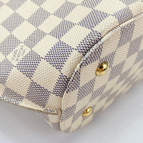 LOUIS VUITTON Girolatta Tote Bag white WS30871