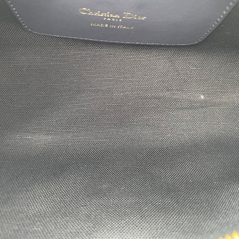 Christian Dior Hobo Trotter Shoulder Bag Navy WS30877