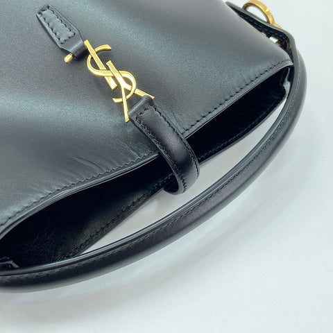 YVES SAINT LAURENT LE37 mini 2WAY Handbag black WS30878