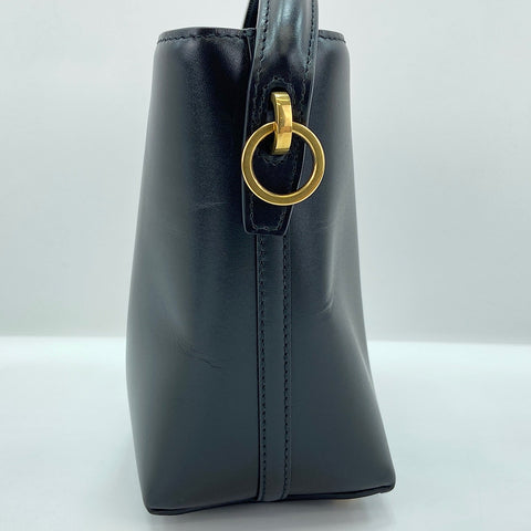 YVES SAINT LAURENT LE37 mini 2WAY Handbag black WS30878