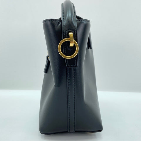 YVES SAINT LAURENT LE37 mini 2WAY Handbag black WS30878