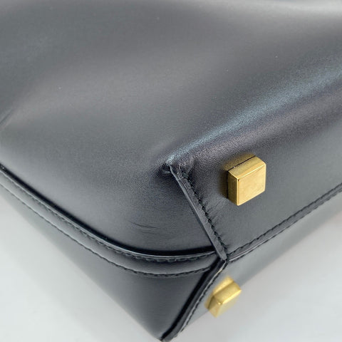 YVES SAINT LAURENT LE37 mini 2WAY Handbag black WS30878