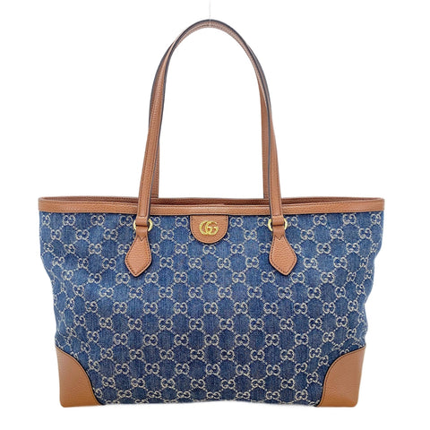 GUCCI Ophidia Tote Bag Navy WS30879