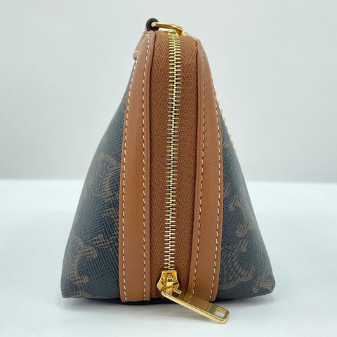 CELINE Triomphe Shoulder Bag black WS30880